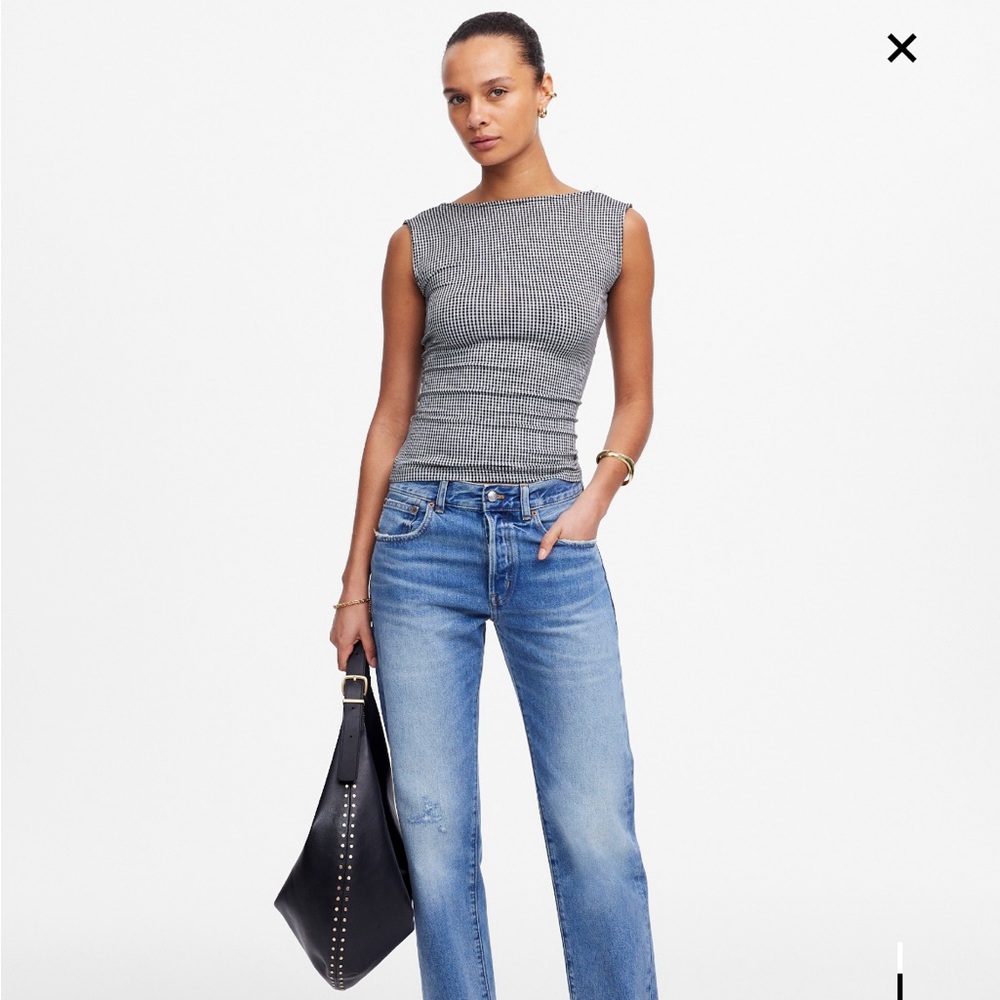 Madewell Lowback Tee - Picture 2 of 5
